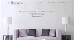 Desktop Screenshot of homerental.fr