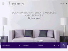 Tablet Screenshot of homerental.fr