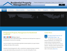 Tablet Screenshot of homerental.com